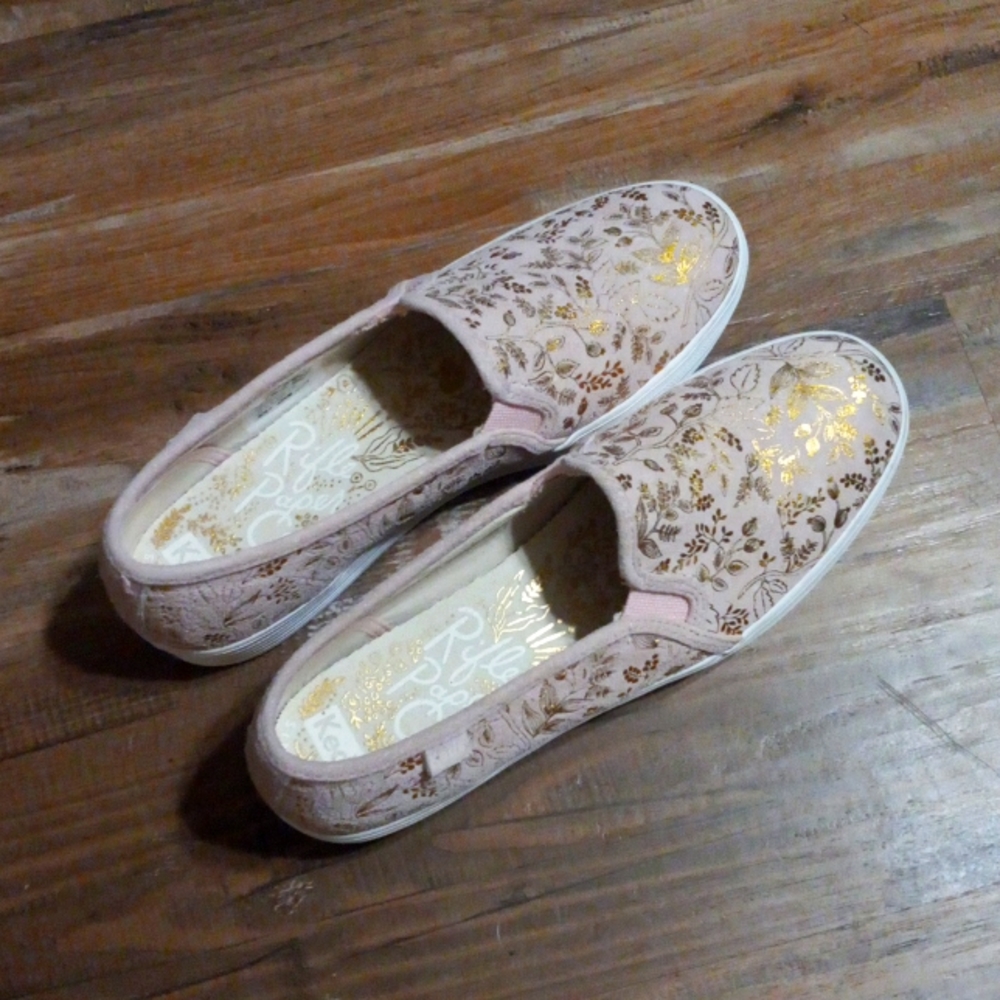 Keds "Rifle Paper Co." Double decker slip-on